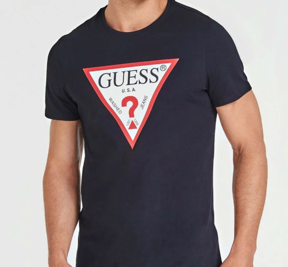 Playera Guess Básica Original Logo